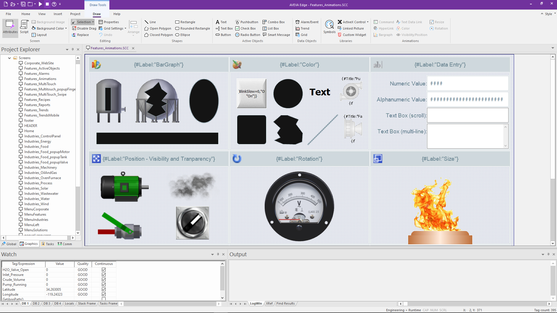 Monitoring and control software