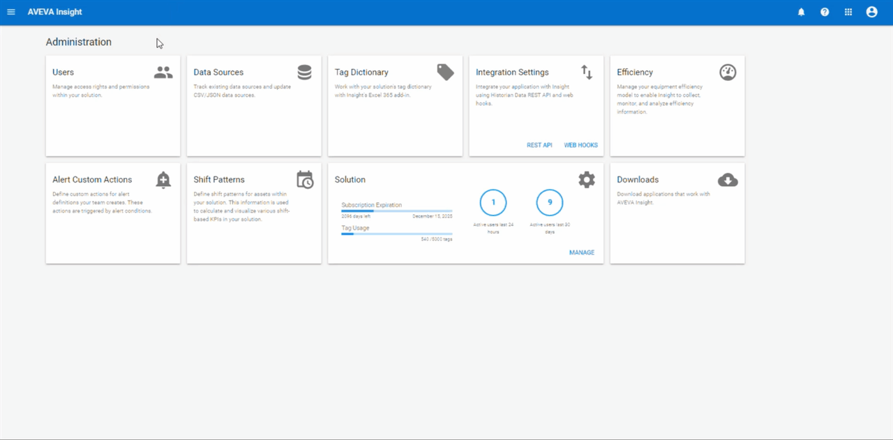 With AVEVA Insight it is easy to define Shift Patterns to suit your Operational procedures 