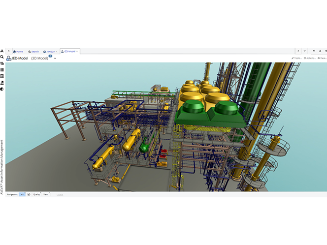 AVEVA Asset Information Management 3D Model  