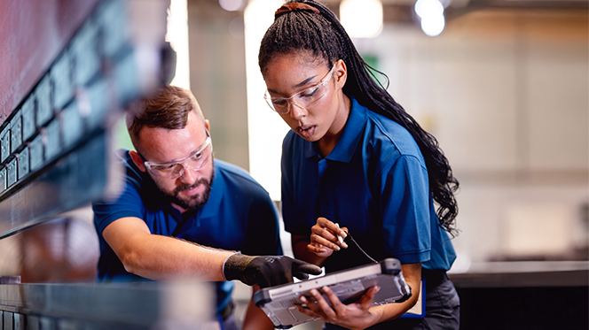 of industrial teams working with predictive analytics or doing preventative maintenance.