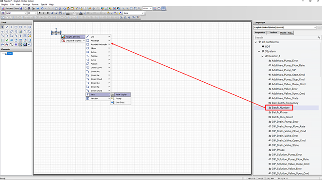 using tags to build graphics
