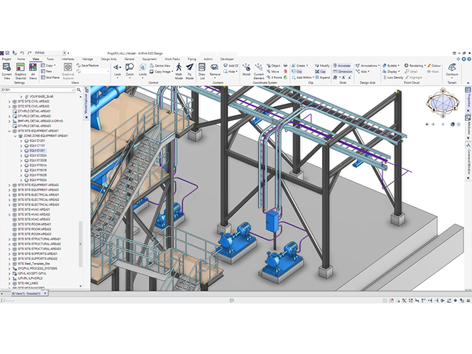 Automatic cable routing