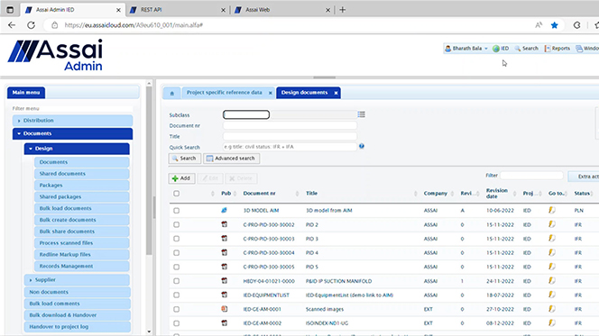Document management and control system