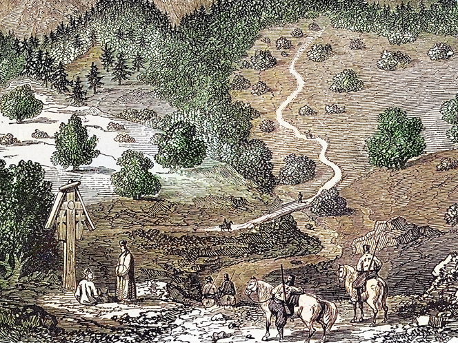 Did miners invent the first wheel? Computer models suggest yes