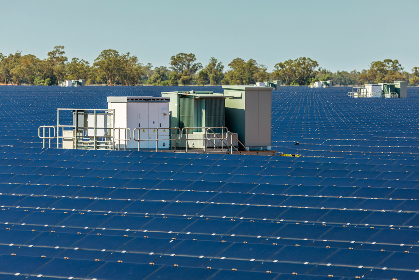 Nyngan Solar Plant is one of the largest solar farms in Australia