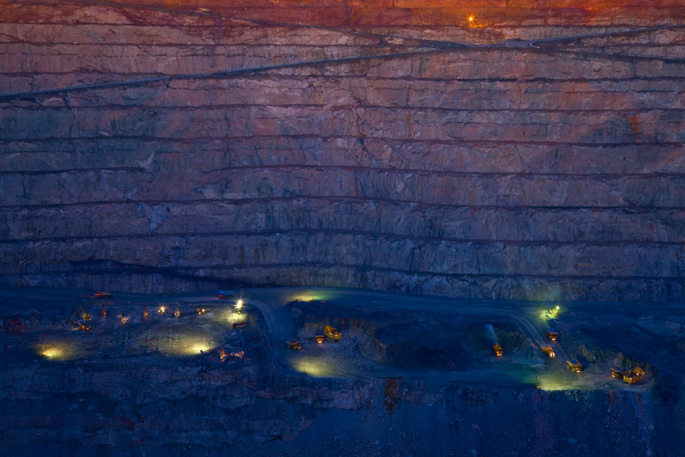 The Kargoolie gold mine in Western Australia
