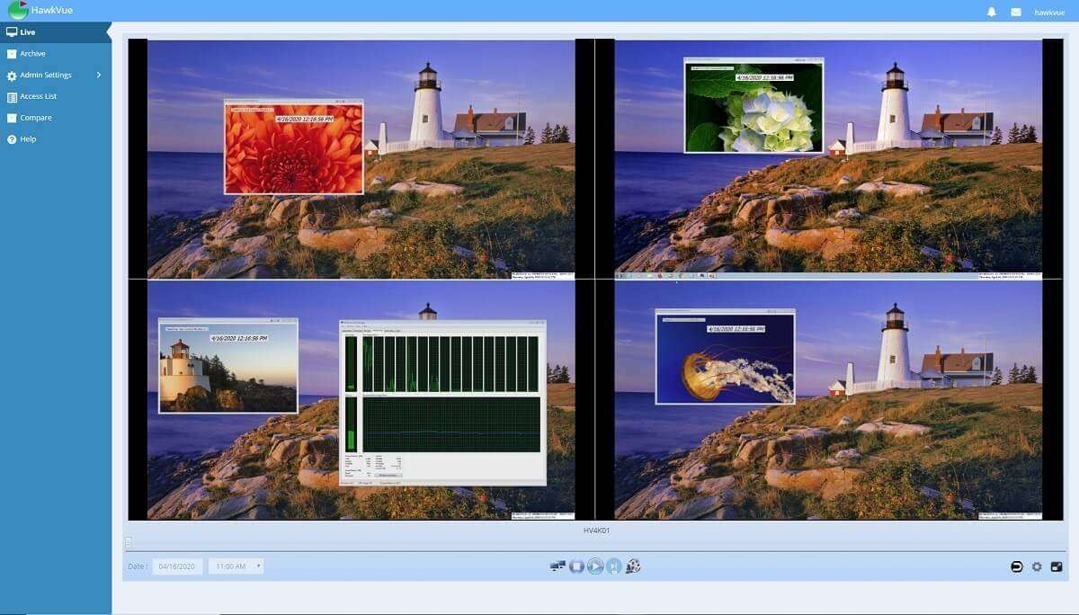 Picture of A&A HawkVue Digital Screen Recorder and Playback System