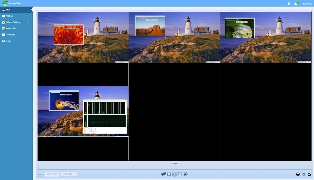 Picture of A&A HawkVue Digital Screen Recorder and Playback System