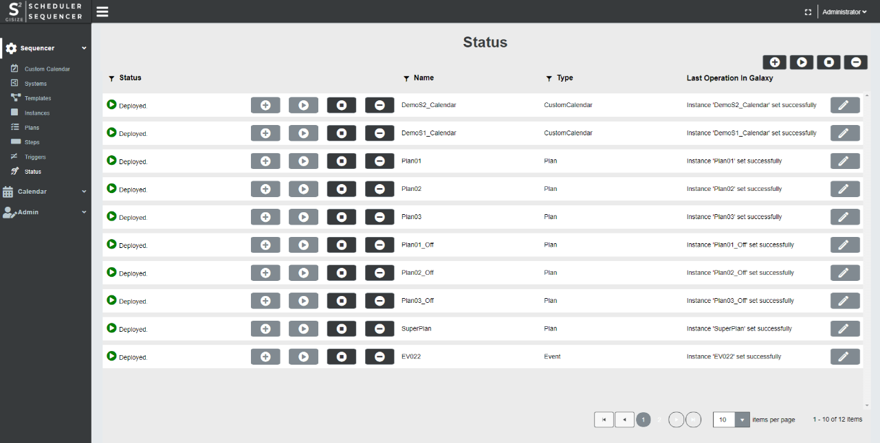 Picture of GISIZE - Scheduler and Sequencer Module